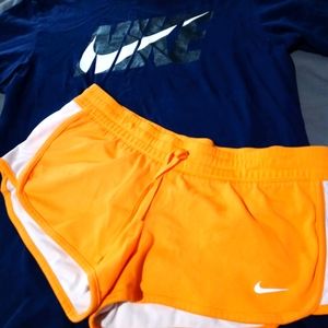 Nike reversible shorts & Nike t shirt for women